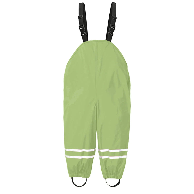 Kids' waterproof outdoor pants Kids' waterproof outdoor pants HuggingBub Green 1-3 Years 