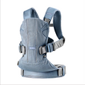 Breathable Baby Carrier Breathable Baby Carrier HuggingBub Blue 