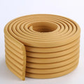 2M Baby Safety Protection Strip Table Desk Edge Guard Strip Corner Protector Furniture Corners Children Safety Foam Protection HuggingBub Wood 